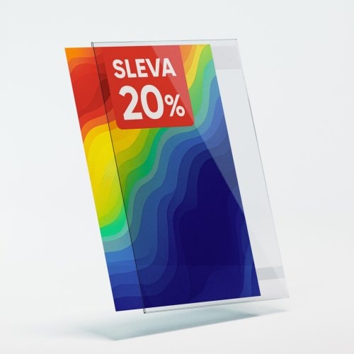 PVC-K7 Tasche - selbstklebender Schaumstoff