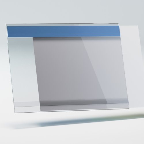 PVC-K7 Tasche - selbstklebender Schaumstoff