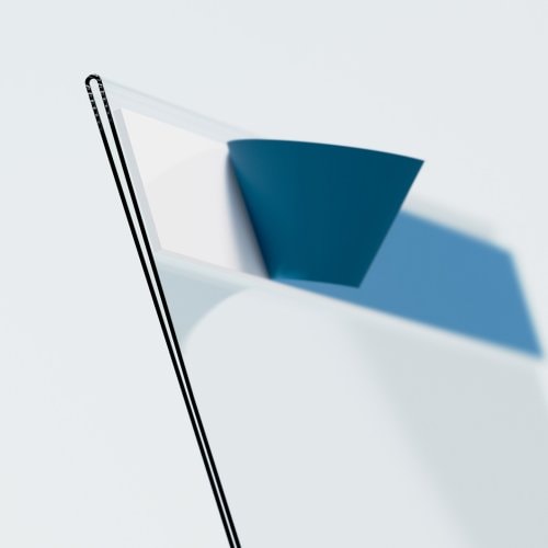 PVC-K7 Tasche - selbstklebender Schaumstoff