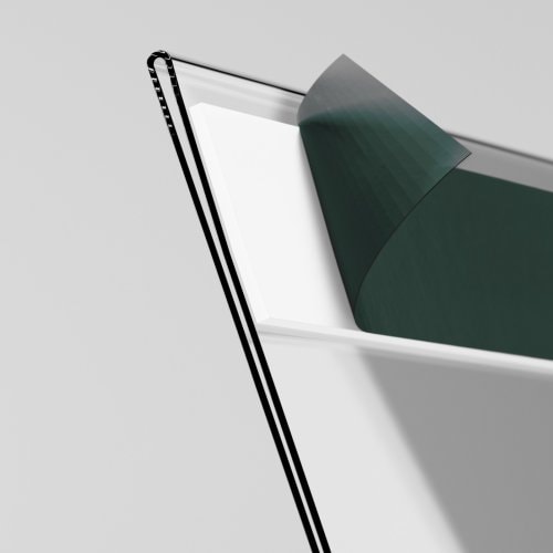 PVC-K7 Tasche - selbstklebender Schaumstoff